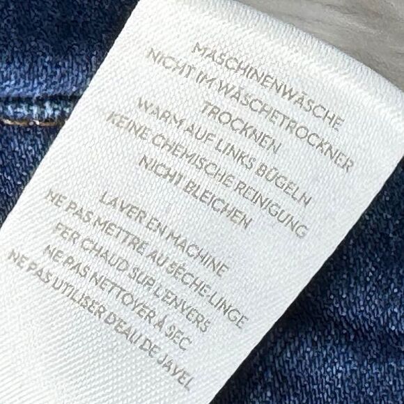 Boden The York Cropped Wide Leg Jeans Sz 2 - Picture 8 of 10